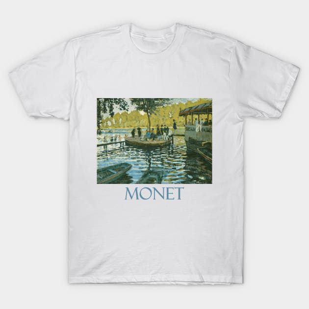 La Grenouillère by Claude Monet T-Shirt by Naves
